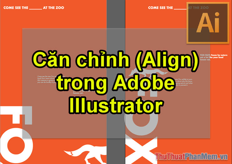Căn chỉnh (Align) trong Adobe Illustrator