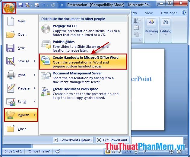 Create Handouts in Microsoft Office Word