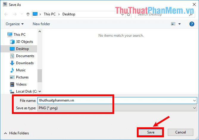 Đặt tên ảnh ghép trong phần File name và chọn Save
