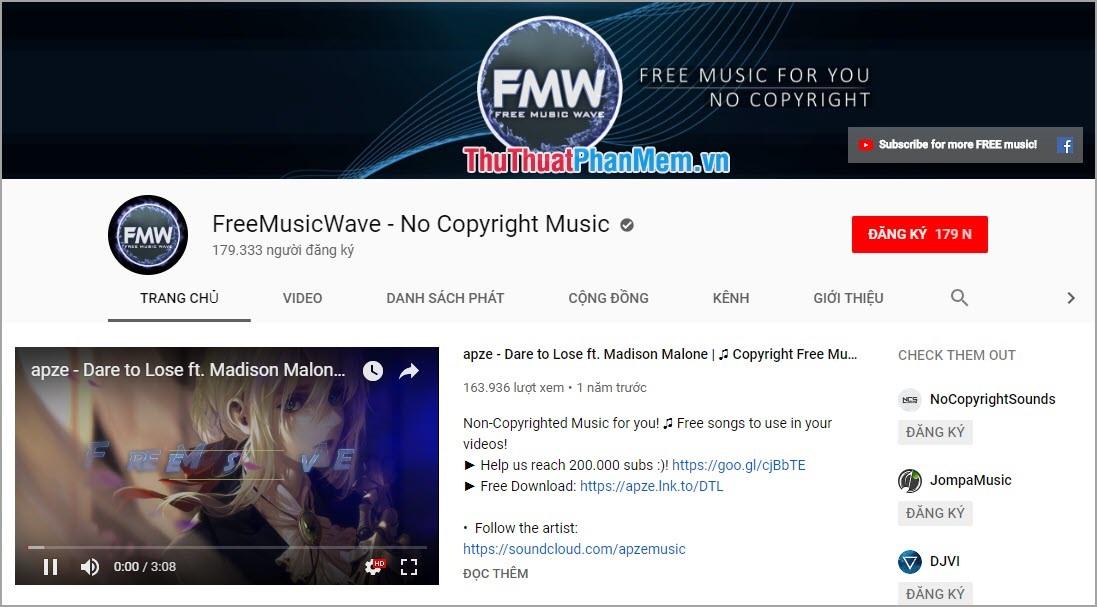 FreeMusicWave - No Copyright Music