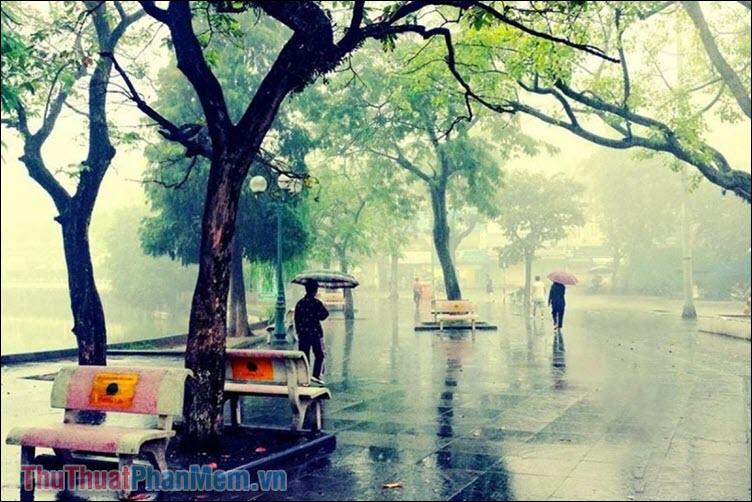 Hà Nội mùa mưa – Nguyễn Đình Huân