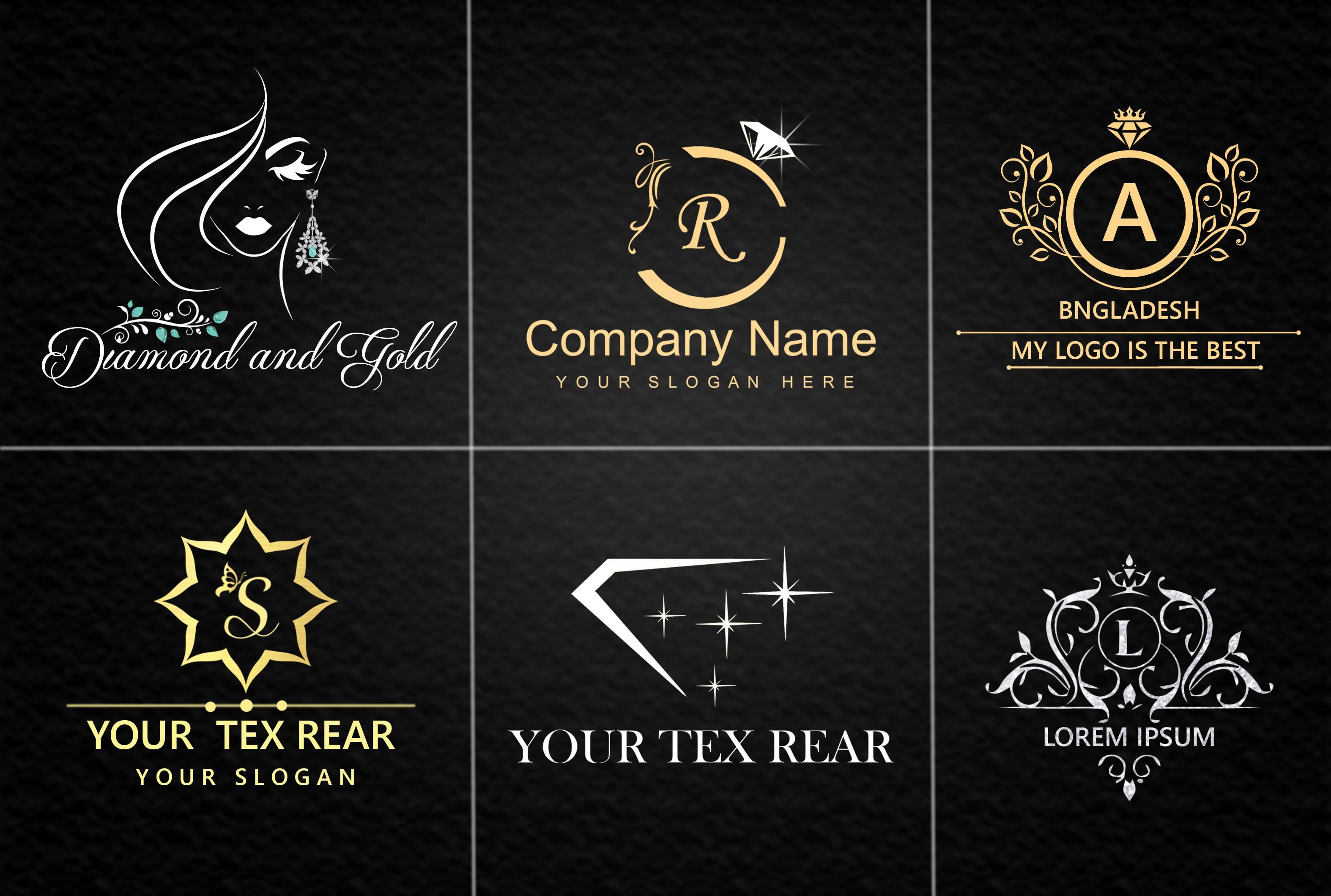Hình ảnh các kiểu logo công ty đặc biệt hoa mỹ