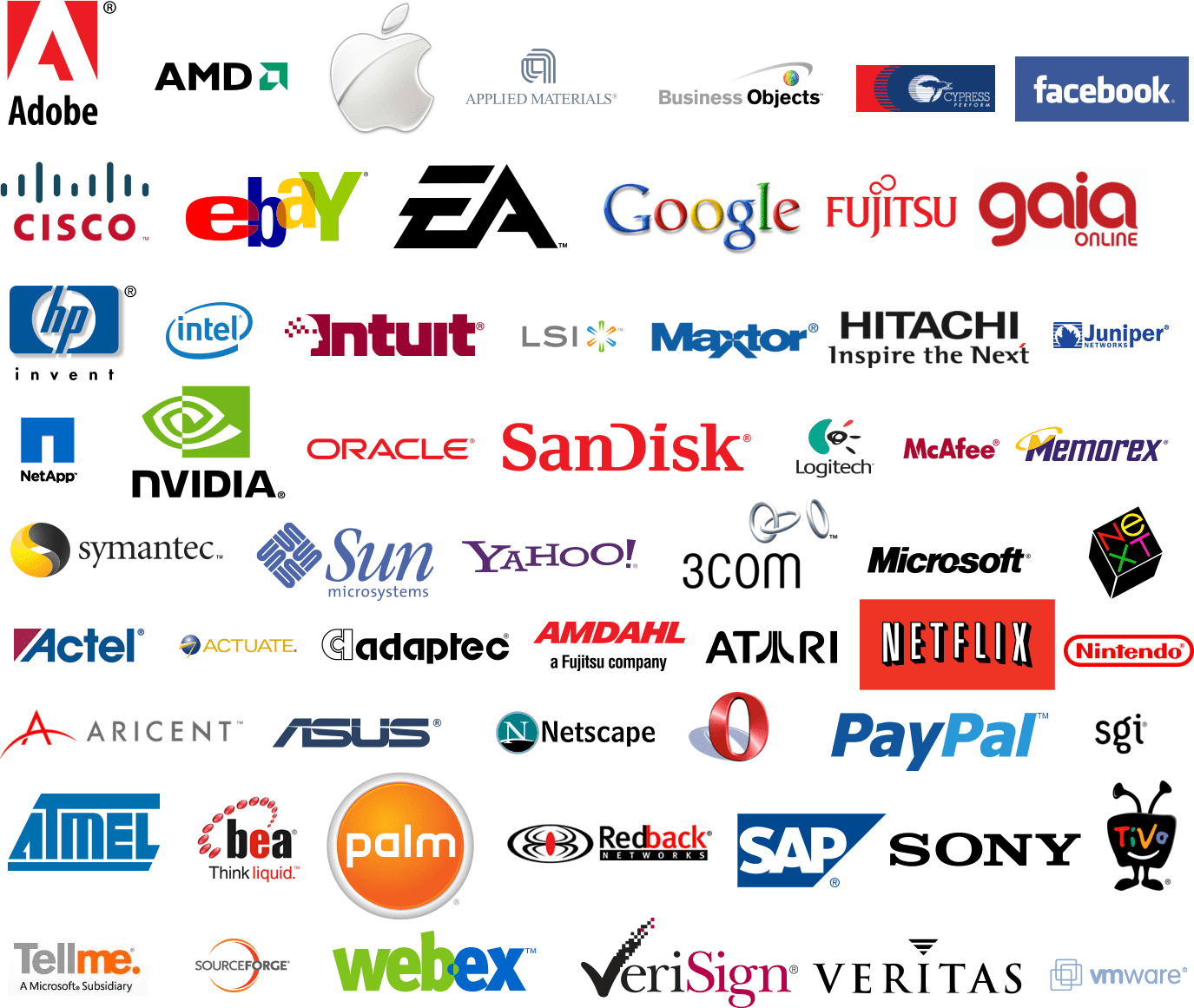 Hình ảnh logo công ty của rất nhiều công ty