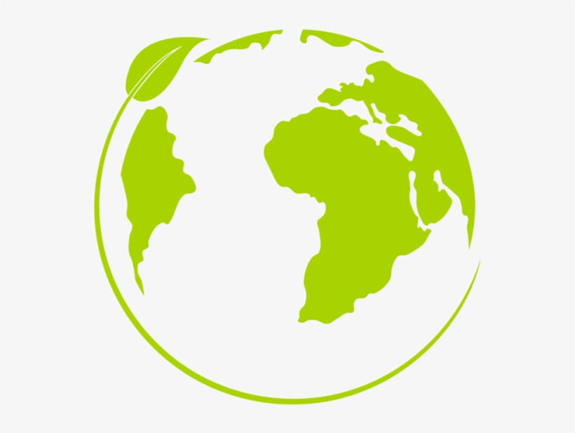 Hình ảnh logo địa cầu xanh đẹp
