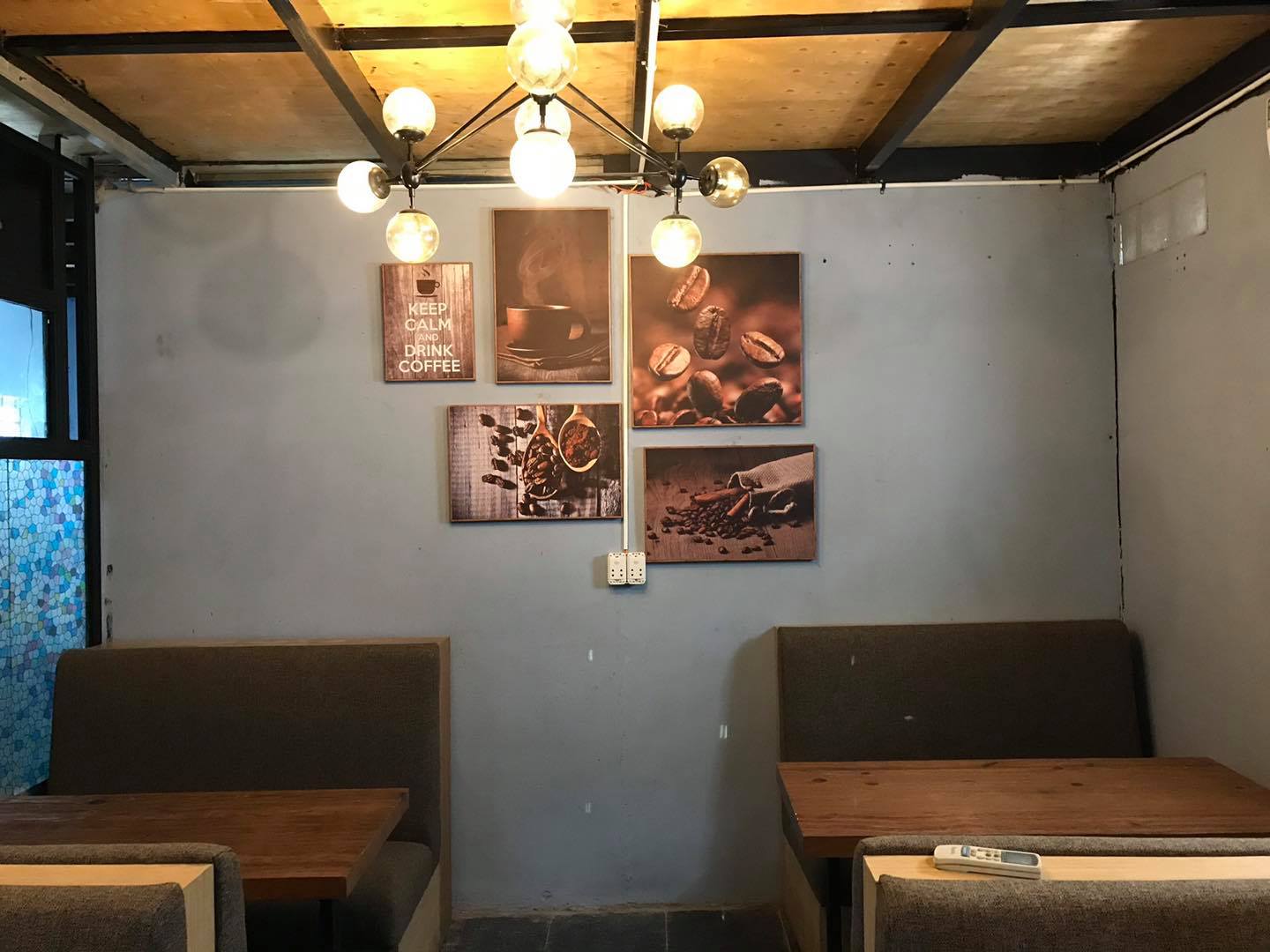 Hình ảnh tranh canvas quán cafe