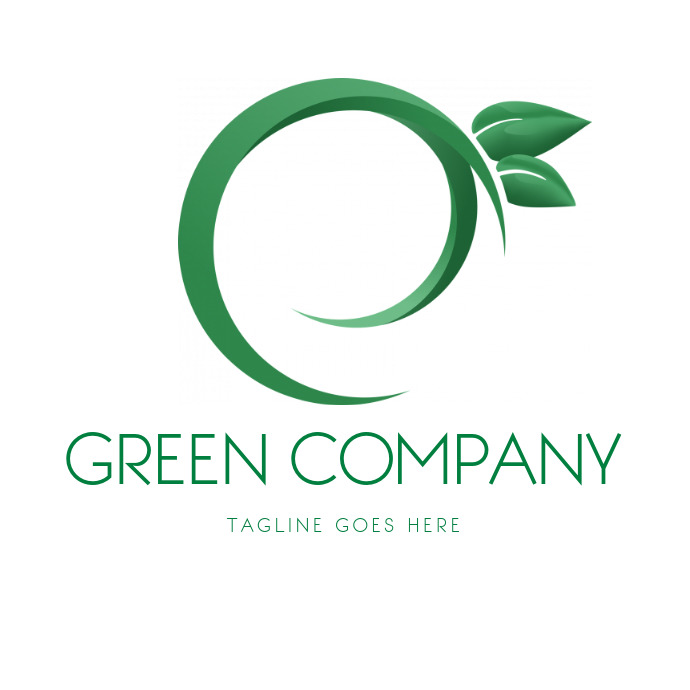 Logo công ty Green Company xanh rất đẹp