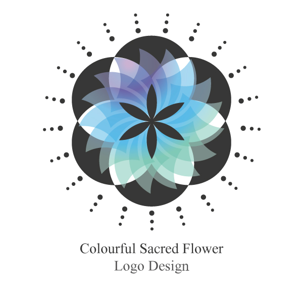 Logo đẹp hình bông hoa