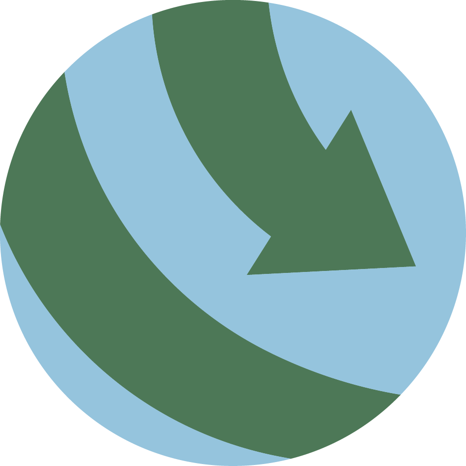 Logo địa cầu xoay