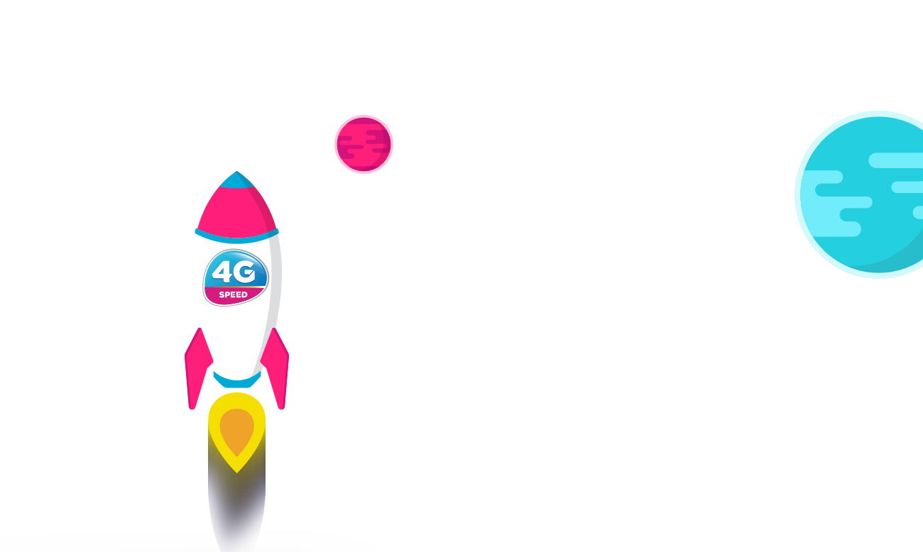 Logo tốc độ 4G Vinaphone