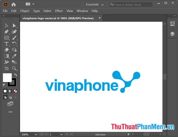Logo Vinaphone vector cho Illustrator