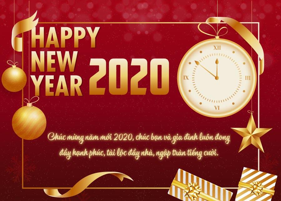 Lời chúc mừng năm mới 2020 hay