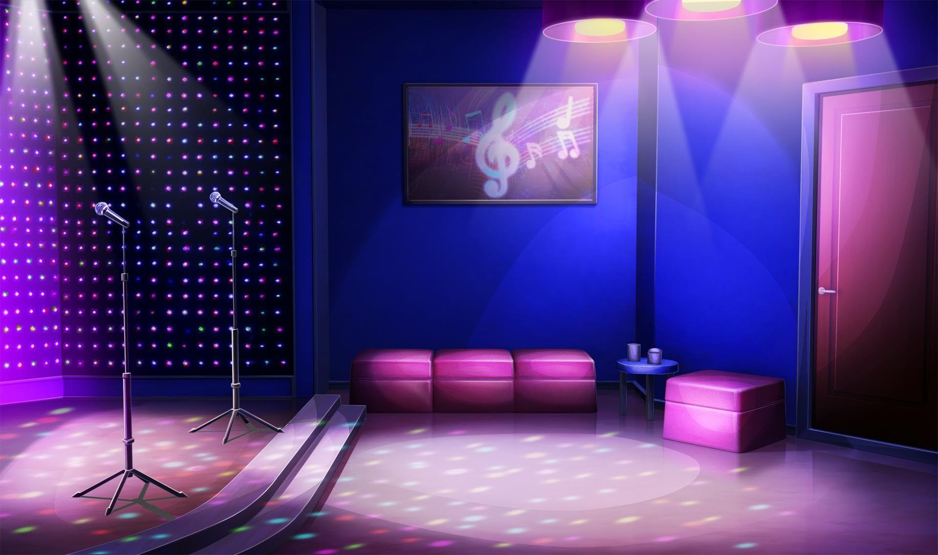 Mẫu Background phòng karaoke