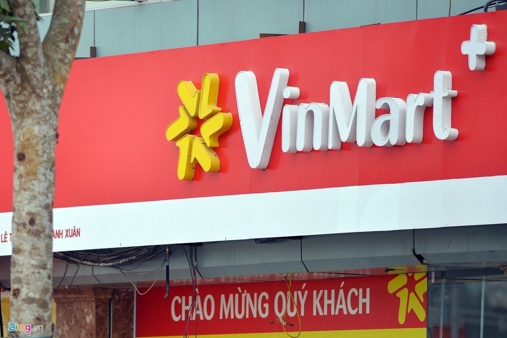 Mẫu bảng hiệu cửa hàng VinMart