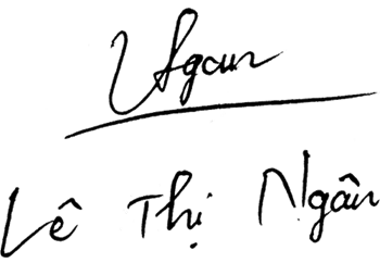 Mẫu chữ ký đẹp tên Ngân