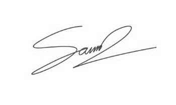 Mẫu chữ ký đẹp tên Sâm