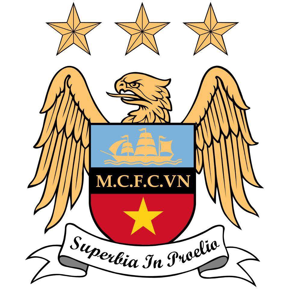 Mẫu logo Man City VN