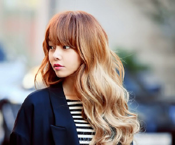 Màu tóc nhuộm phong cách Hàn Quốc đẹp