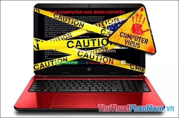 Máy tính dính Virus