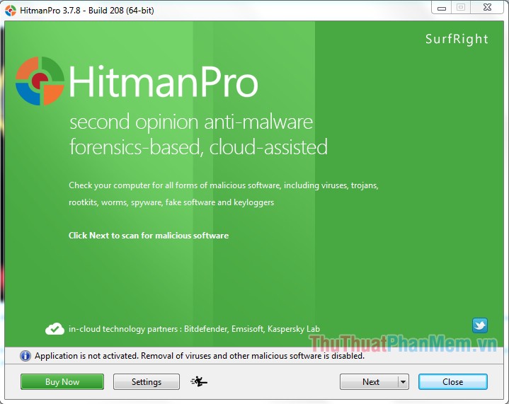 Phần mềm HitmanPro