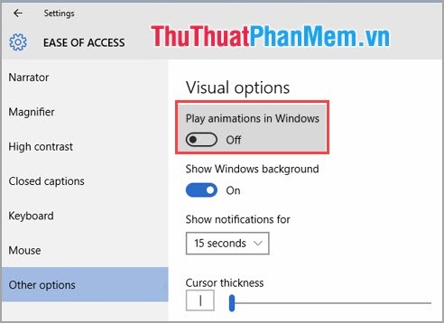 Play animations in Windows