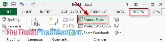 Protect Sheet