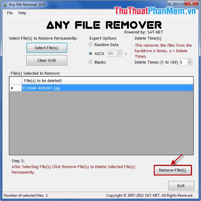 Remove File(s)