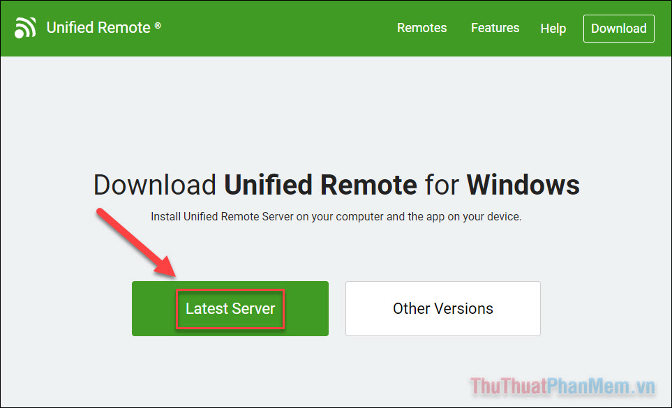 Tải Unified Remote Server