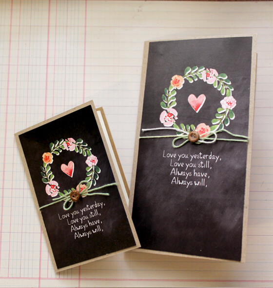 Thiệp handmade đẹp dành tặng cho người bạn yêu thương vào ngày mùng 8 tháng 3