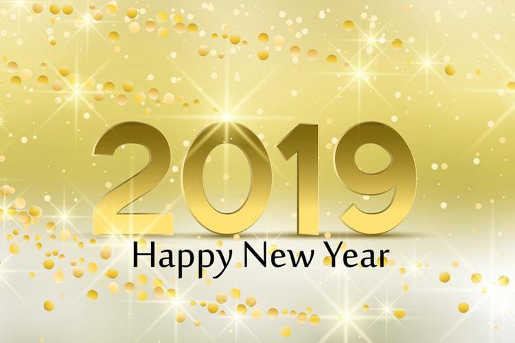 Thiệp mừng năm mới 2019 đẹp nhất