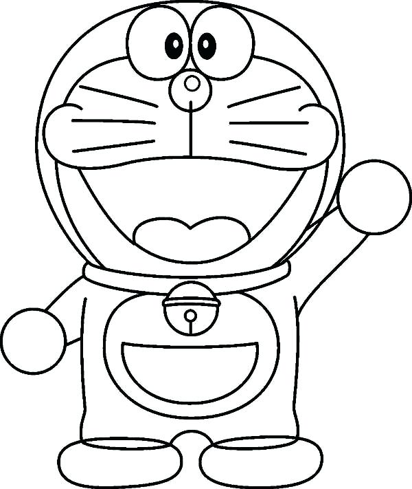Tranh tô màu Doraemon  (21)