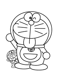 Tranh tô màu Doraemon  (7)