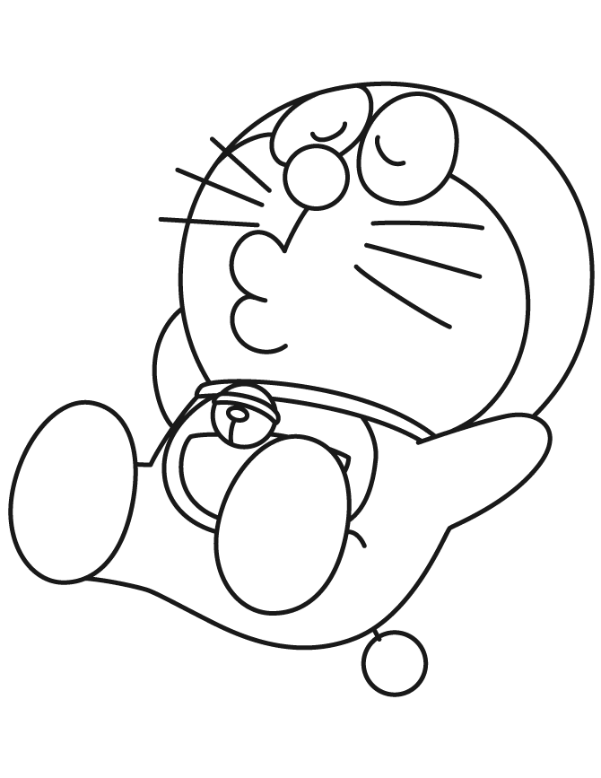 Tranh tô màu Doraemon  (90)