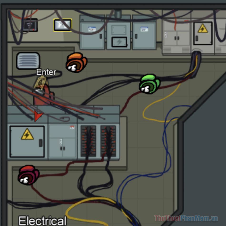 Tránh xa phòng điện (Electrical)