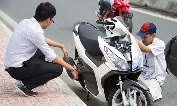 Cứu hộ xe máy tại Hà Nội
