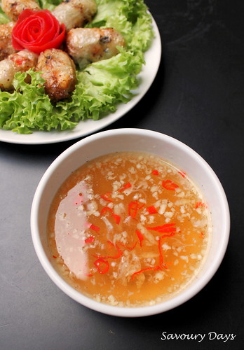 Nước chấm nem rán (Dipping sauce for Vietnamese spring rolls)