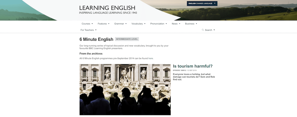 BBC Learning English - 6 Minute English