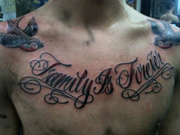 Family is forever tattoo