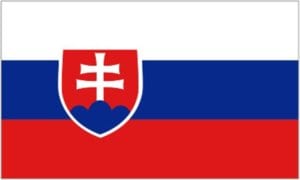 Cờ các nước châu Âu -Slovakia