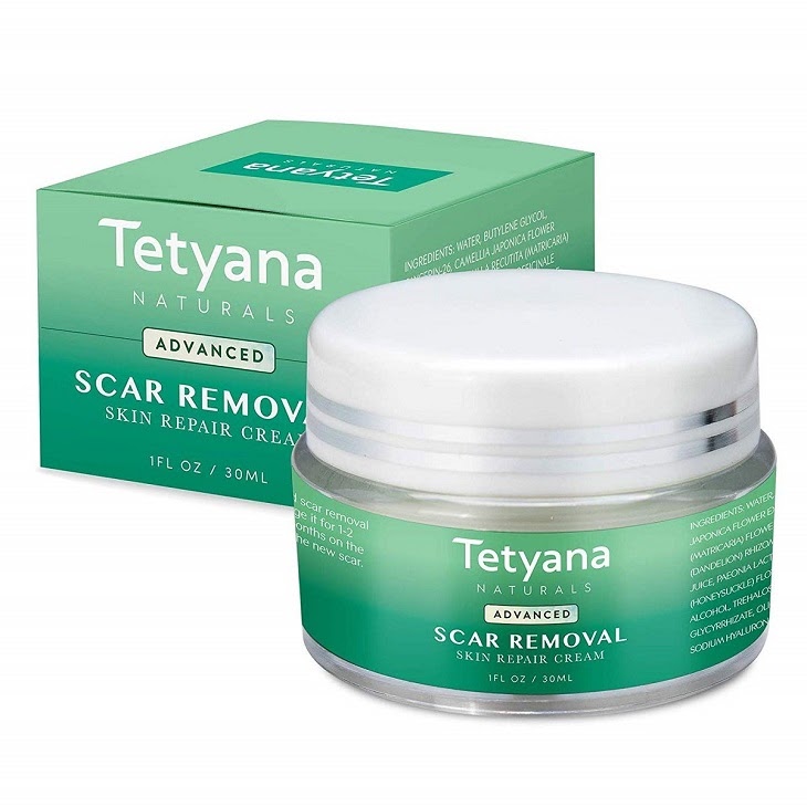 Tetyana Advanced Scar Removal giúp chữa rạn da và một số vấn đề ngoài da