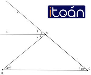 Bài 8 trang 109 Tổng 3 góc của 1 tam giác