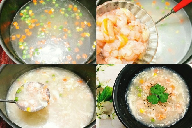cách nấu súp tôm rau củ cho bé - baoamthuc.com