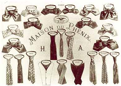 Lịch sử phát triển của cà vạt 