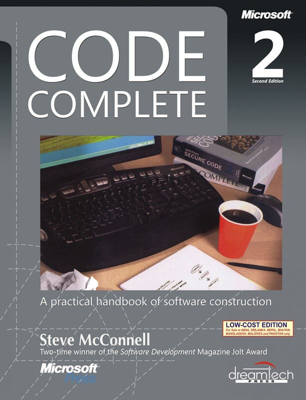 Code Complete  - Sách về Kỹ thuật phần mềm