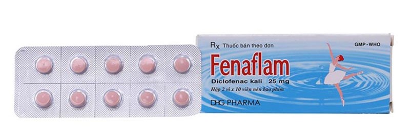 Fenaflam là thuốc giảm đau kháng viêm được sản xuất bởi công ty Dược Hậu Giang